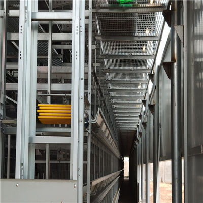 Тип птицы клетки птицы 192 слоя/установленная коррозионная устойчивость h ярусов птицы 6